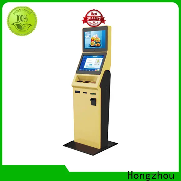 thermal hotel self check in kiosk with printer in villa 1