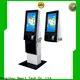 blue kiosk payment terminal with laser printer for sale 1