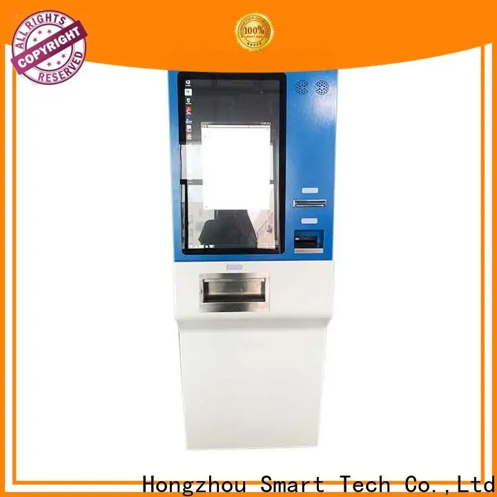 dual screen kiosk payment terminal with laser printer for sale 1