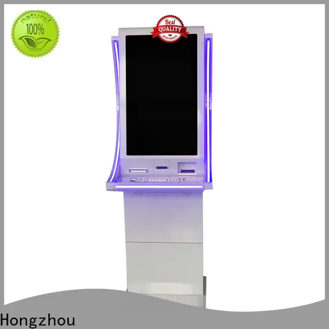 Hongzhou windows system automated payment kiosk powder in hotel 1