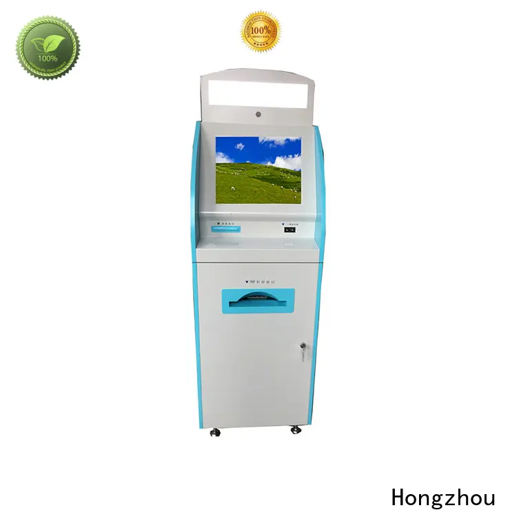 Hongzhou patient self check in kiosk for busniess in hospital 1