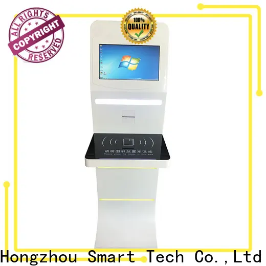Hongzhou library self checkout kiosk for busniess for books1 1
