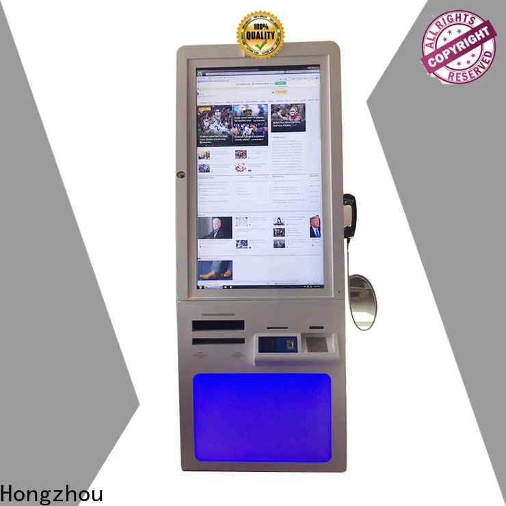 Hongzhou new hospital kiosk for line up in hospital 1