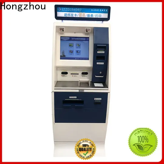 Hongzhou hospital check in kiosk with coin for patient 1
