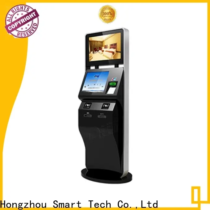 Hongzhou touch screen self service ticketing kiosk company on bus station 1