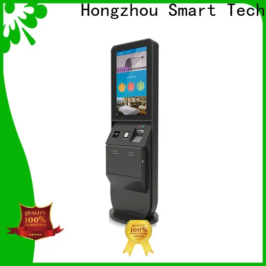 Hongzhou multi function hotel self check in machine with printer for sale 1