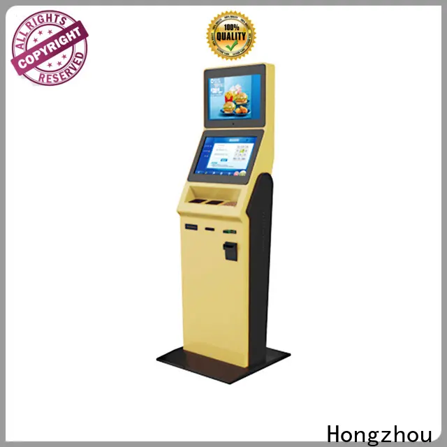 Hongzhou hotel self check in machine with printer for sale1 1