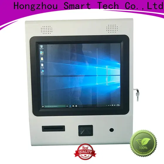 floor standing touch screen information kiosk with camera for sale 1