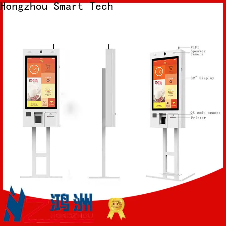 Hongzhou superior quality ordering kiosk with speaker for restaurant 1