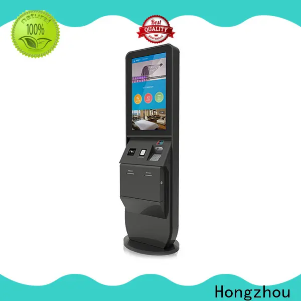 high end hotel check in kiosk with card reader in villa 1