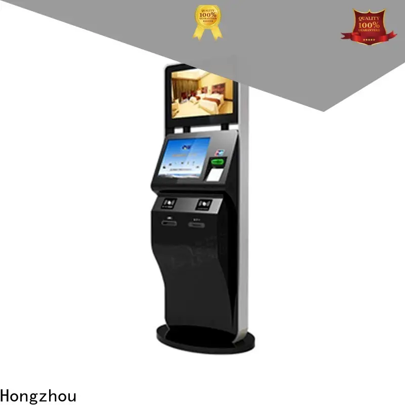 Hongzhou ticketing kiosk with printer for sale1 1