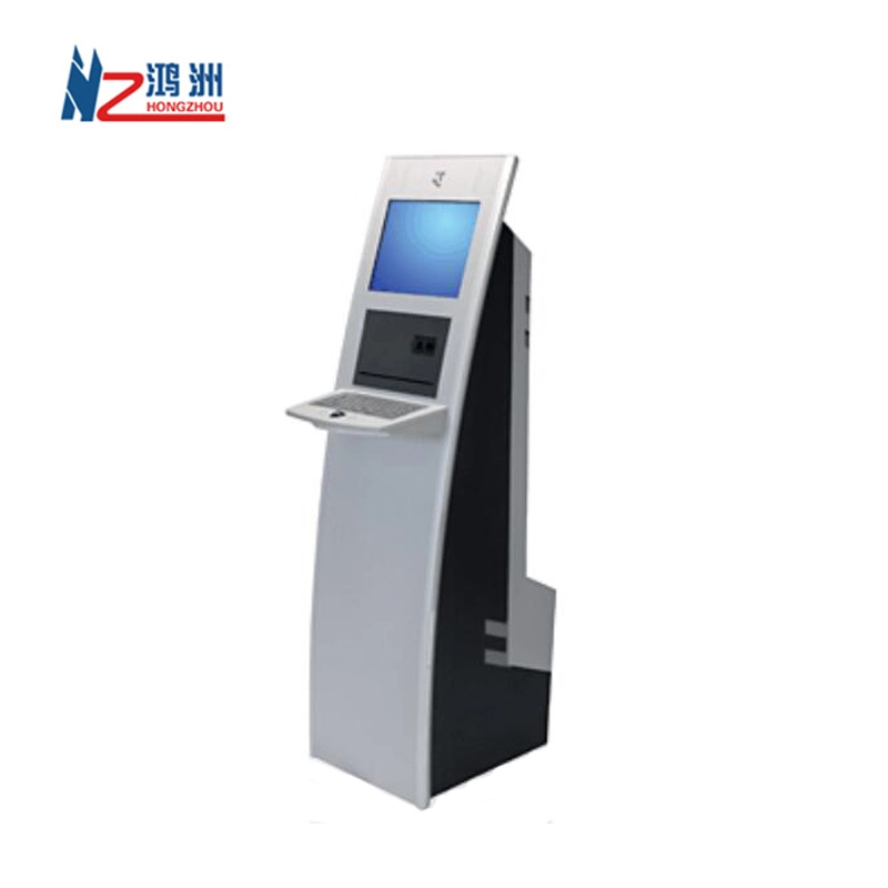 Hotel self service check in kiosk with thermal printer 1