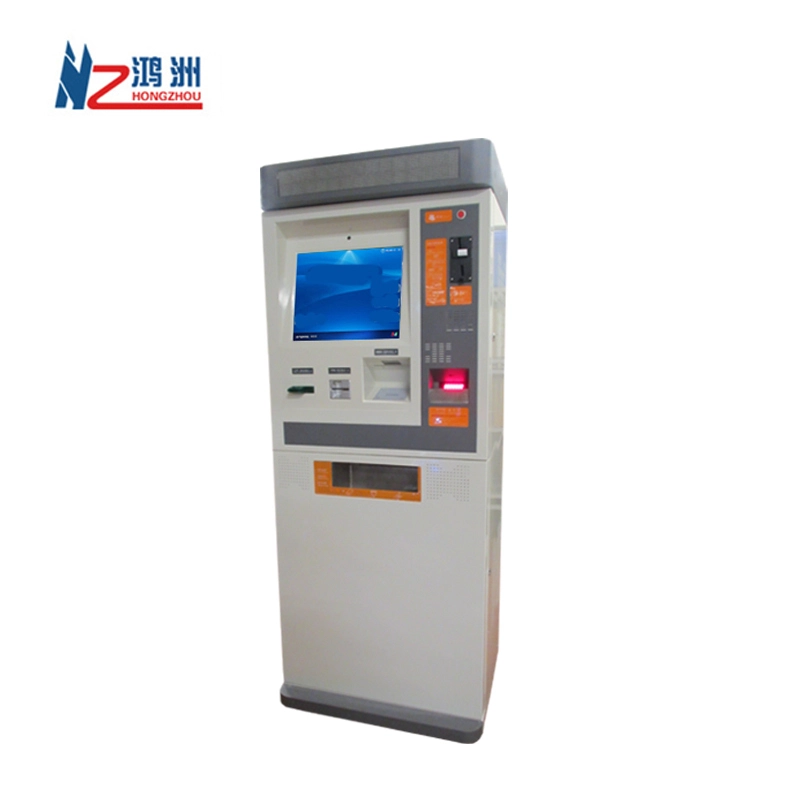 Outdoor cash payment kiosk to bills and coins in shopping mall 1