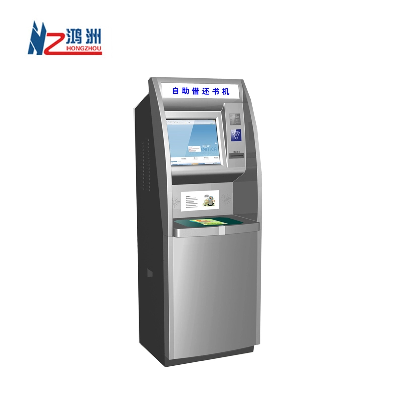 Free standing order display touch screen bus ticketing kiosk 1