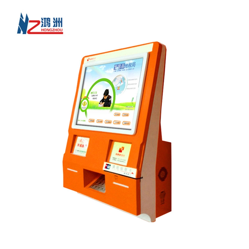 Wall Mounted Payment Kiosk With Printer and Card reader 1