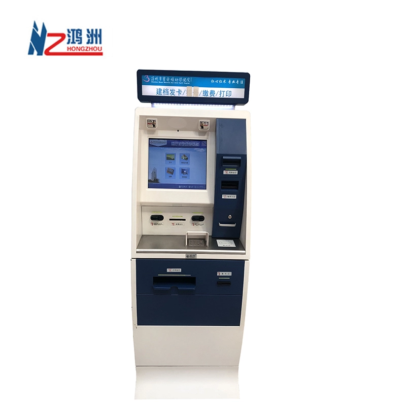 Payment Kiosk With Card Dispenser / Kiosk Machine With A4 Printer 1
