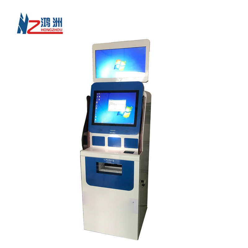 19 Inch Healthcare Bill Payment Kiosk with Medical report printer and card reader 1