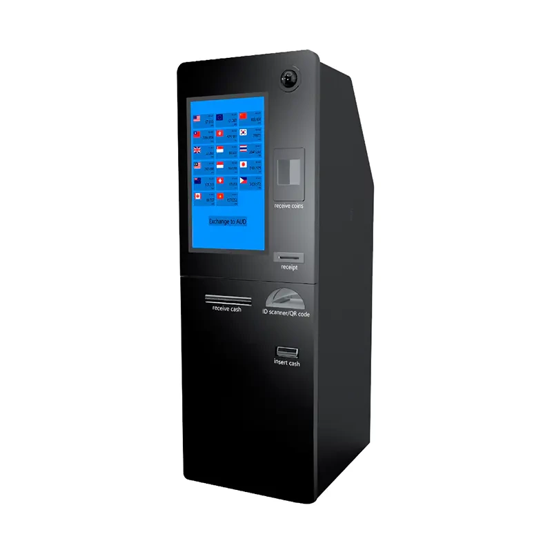 ATM kiosk foreign currency exchange machine 1