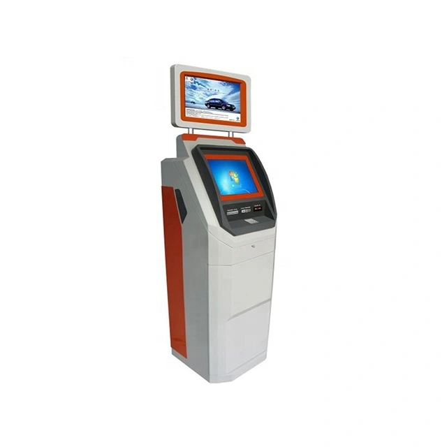 Hotel stand alone android ticket terminal super market touchscreen restaurant ordering self service payment kiosk for airline 1