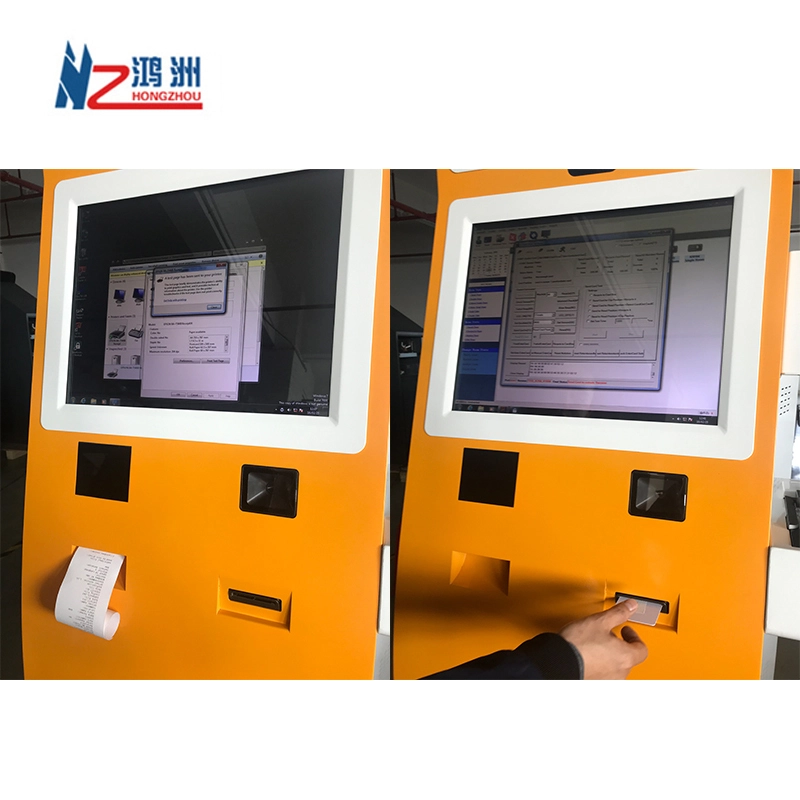 Windows OS touch screen payment kiosk bill acceptor Machine 1