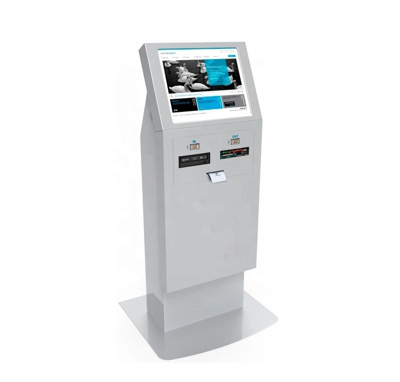 Customized Smart full HD LCD Touch Screen Self Payment Kiosk 1