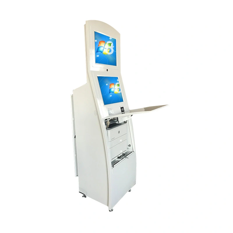Dual Screen Self-service ATM Machine Deposit Withdraw Cash Acceptor 1
