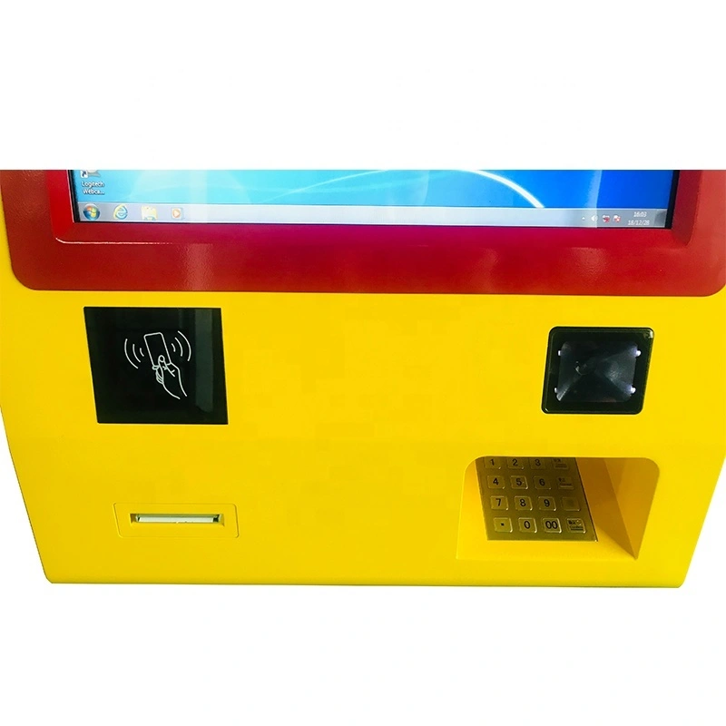 21.5 inch Win 10 wall mount touch payment kiosk 1