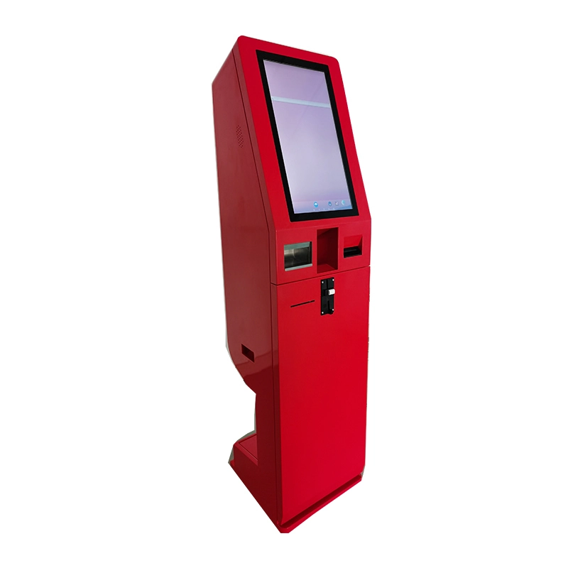 Self Service Ordering Kiosk With Card Reader Holder 1