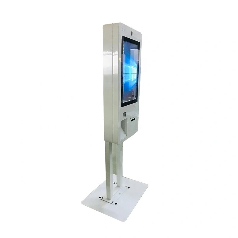 High quality 27 inch all in one self service payment ordering kiosk with barcode scanner 1