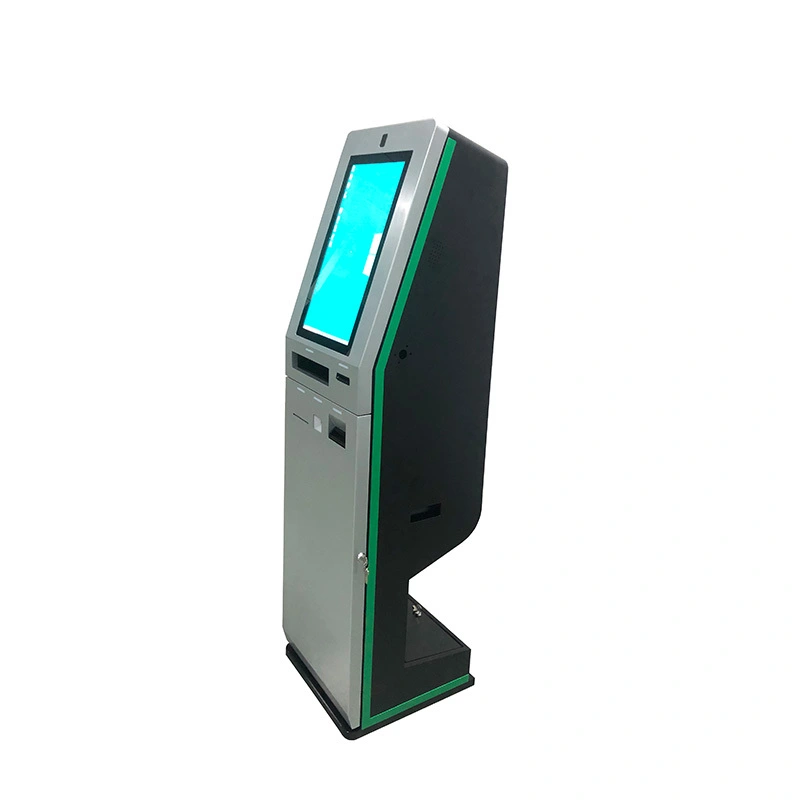 dual screen touch screen hotel check in self-service interactive payment kiosk 1