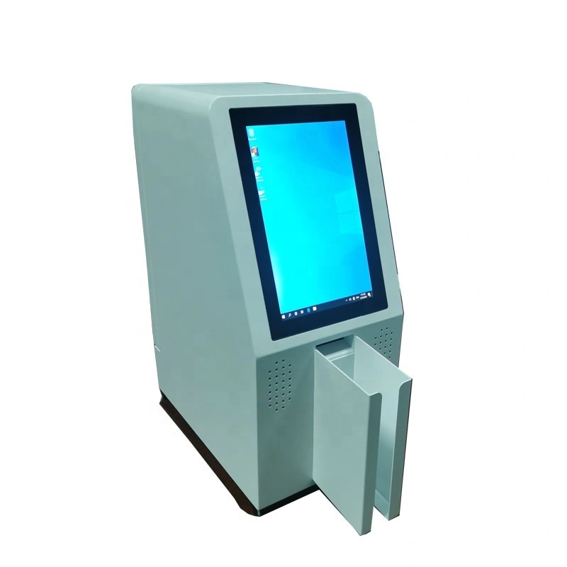 Mini desktop card dispenser kiosk used in office with Windows system 1