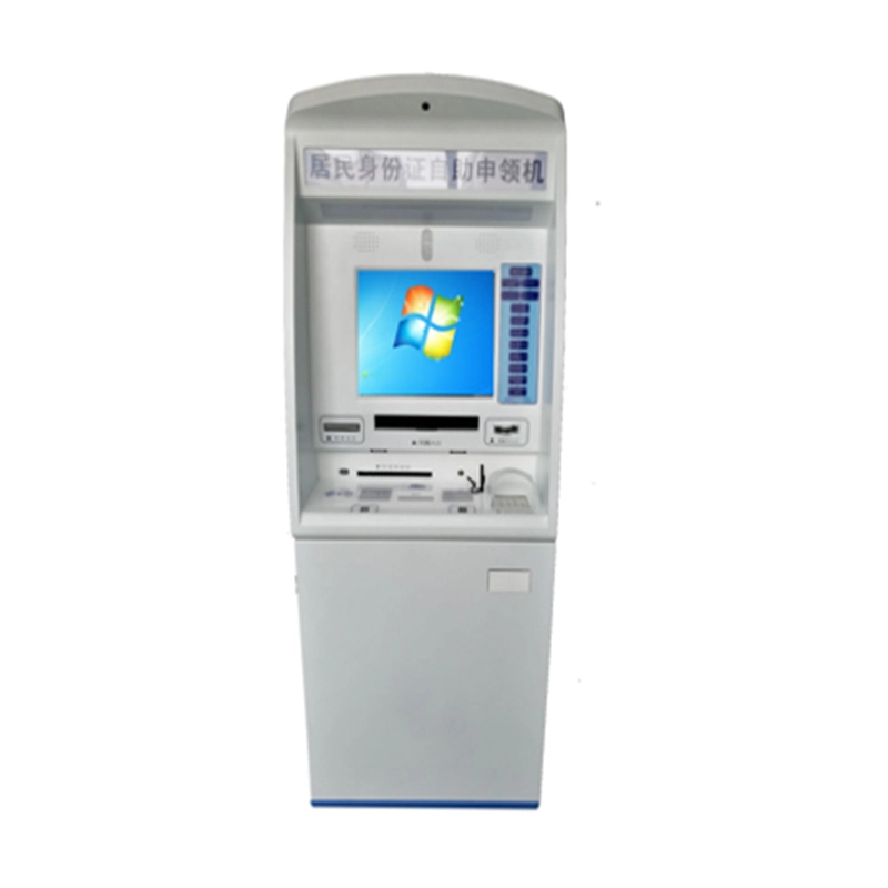 Interactive E-Goverment Kiosk with printing QR code scanner 1