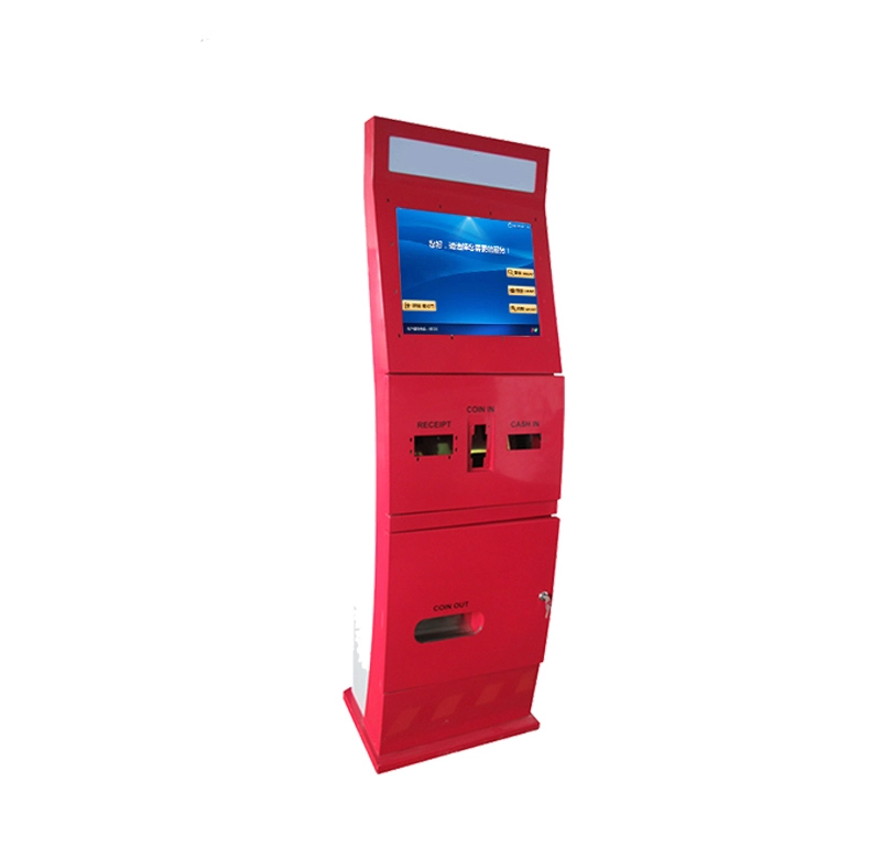 21.5 Inch touch screen foreign currency exchange kiosk with banknote acceptor Shenzhen factory 1