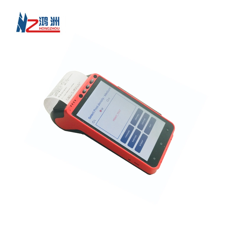 Smart All-in-one Handheld Android Mobile Pos Terminal With Integrated Printer/Barcode Scanner/ Nfc Reader 1