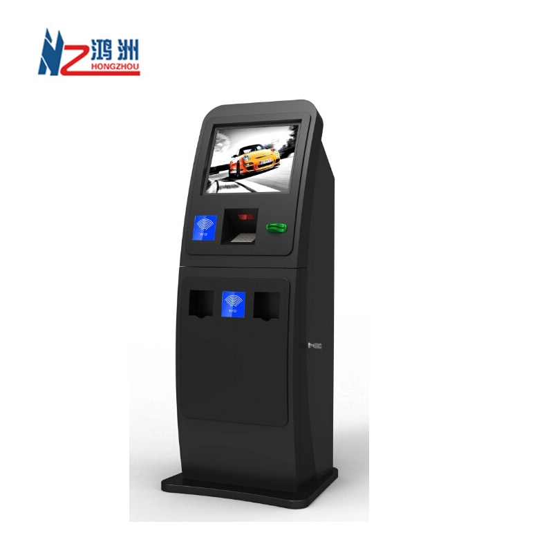 Multifunction 19 inch automatic payment kiosk for hotel 1