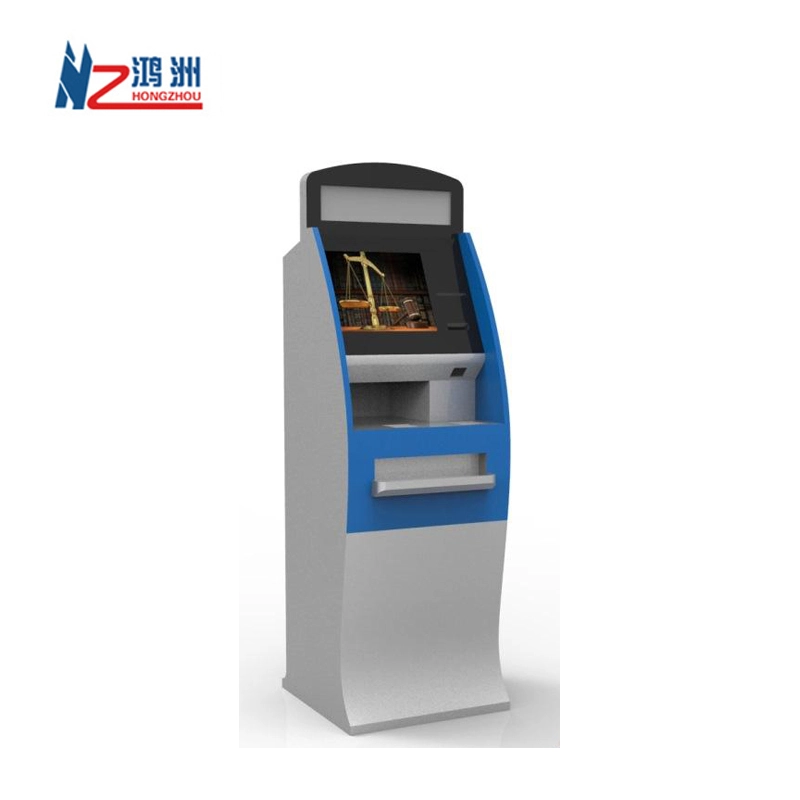 21 inch payment kiosk cash acceptor with check out 1
