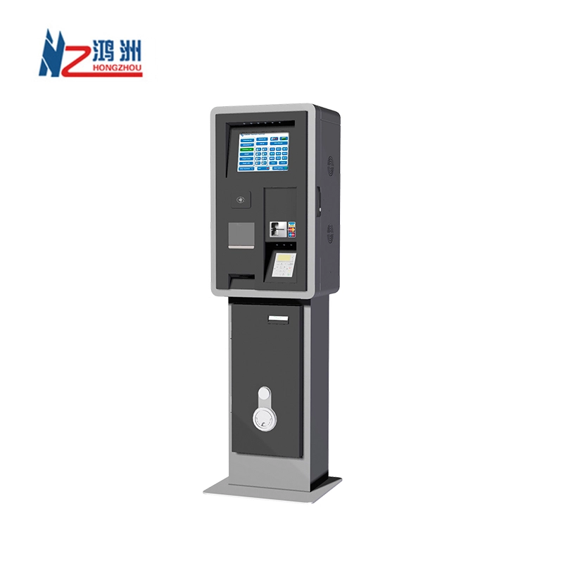 Touch Screen Self Service Parking Kiosk With Barcode Reader/Card Reader 1