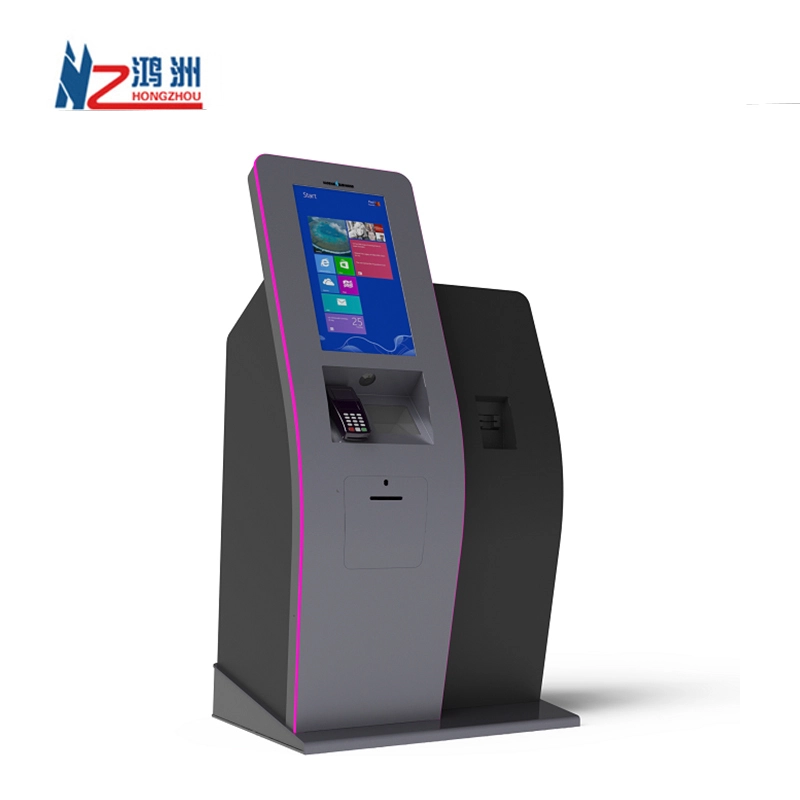 Customized Supplier Checkout Hotel Self Service Kiosk With Printer 10.1 15 17.3 1