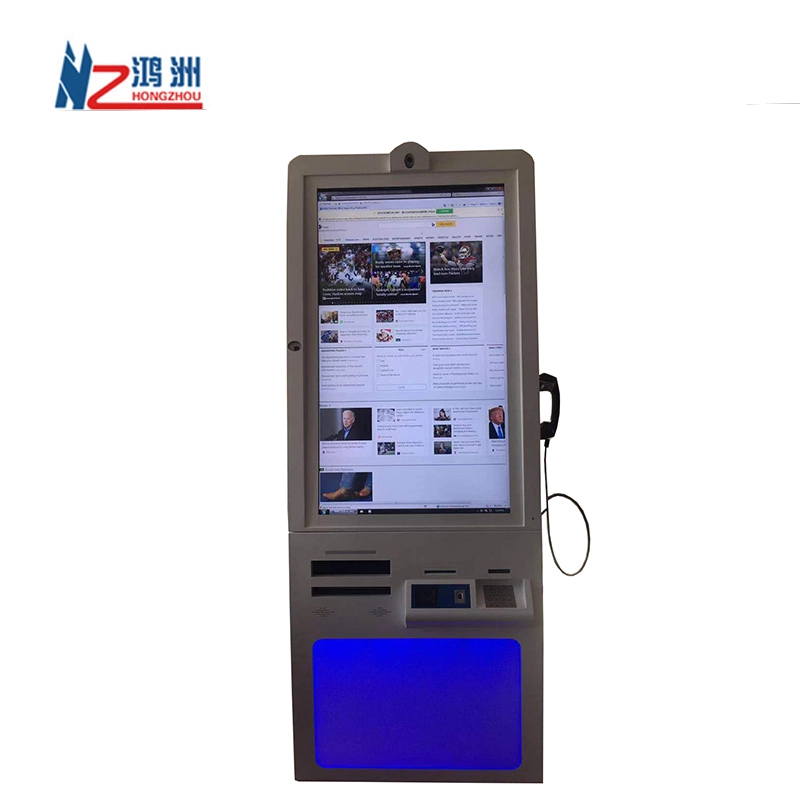 Custom Medical Health Kiosk With Ergonomics Design For Hospital Self-service Payment (hjl-01c) 1
