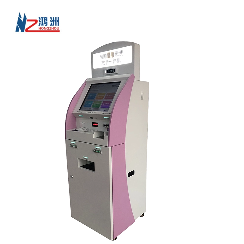 Floor Stand Hotel/hospital/airport Self Check In Kiosk With Touch Screen1 1