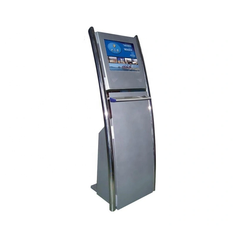Hotel check in self service kiosk for ordering with thermal printer and camera parts 1