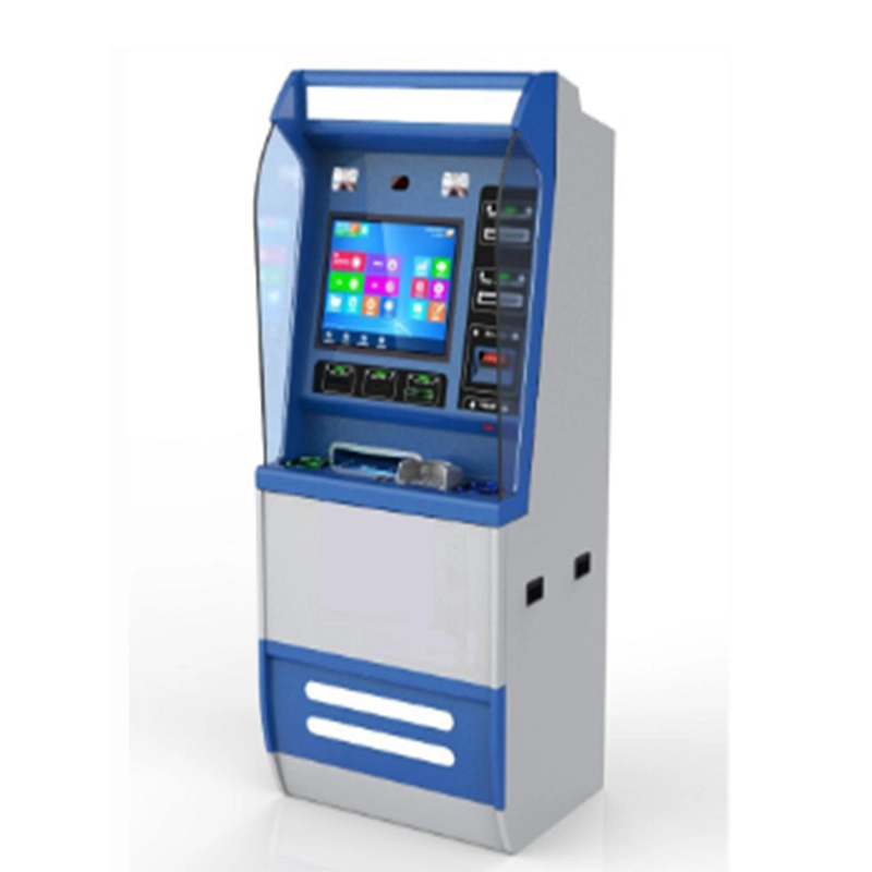 interactive self service pay clinic medical care kiosk terminal supporting bank card and social security card pay 1