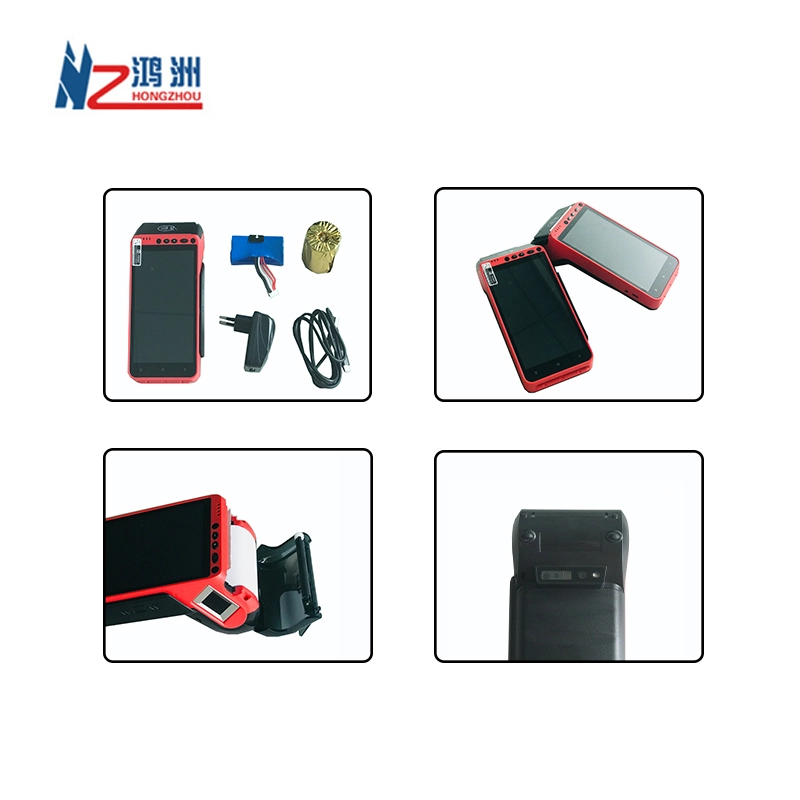 EMV PCI Certified Android 7.0 OS All-in-one POS Terminal/Biometric POS Device 1