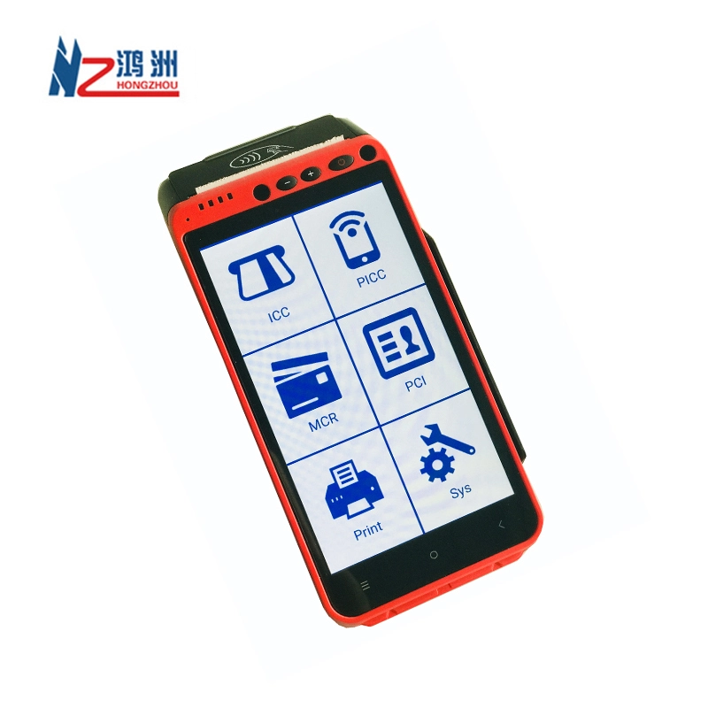 2019 Hot Sale Touch Screen Pos Android Smart Mobile Payment Terminal Handheld Pos 1