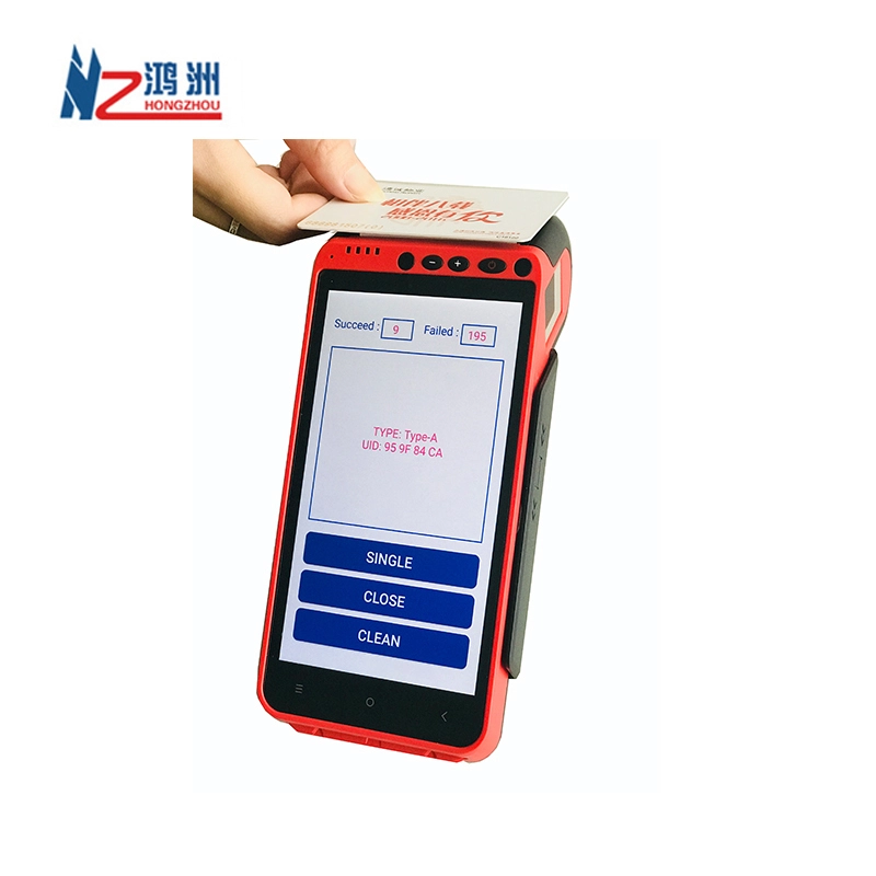 4G mobile POS Handheld Smart Device android wireless Android Pos Terminal with integrating scanning code payment 1