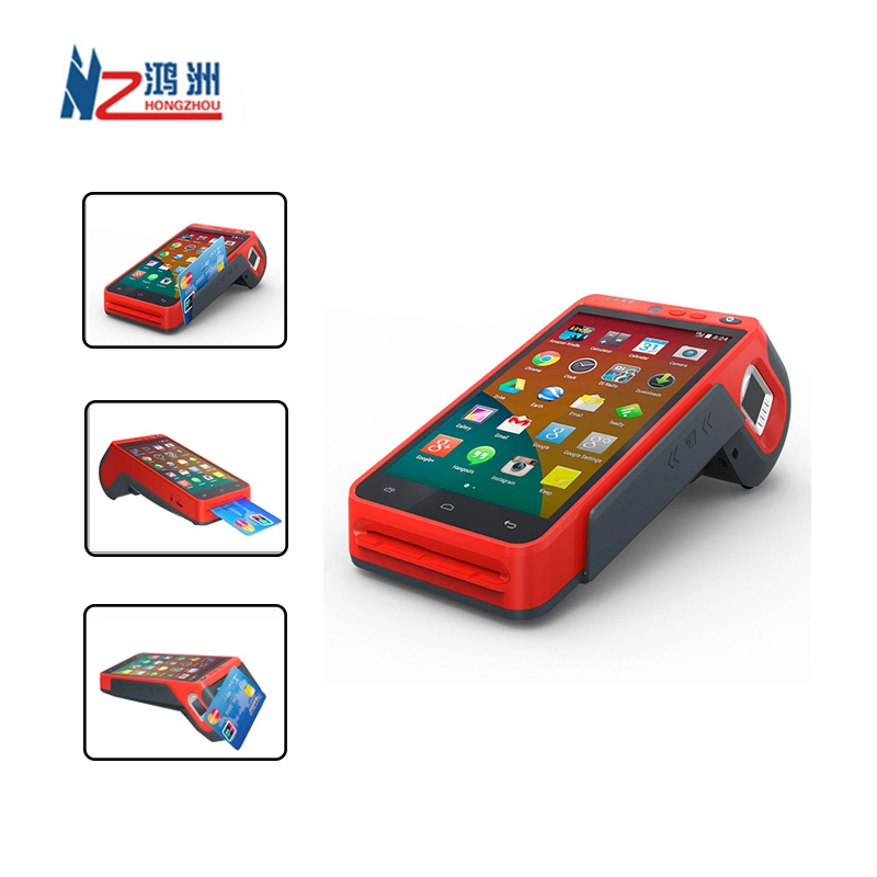 Android POS system Capacitive Touch Screen Terminal NFC Handheld gas station ticketing/betting China POS Devices 1