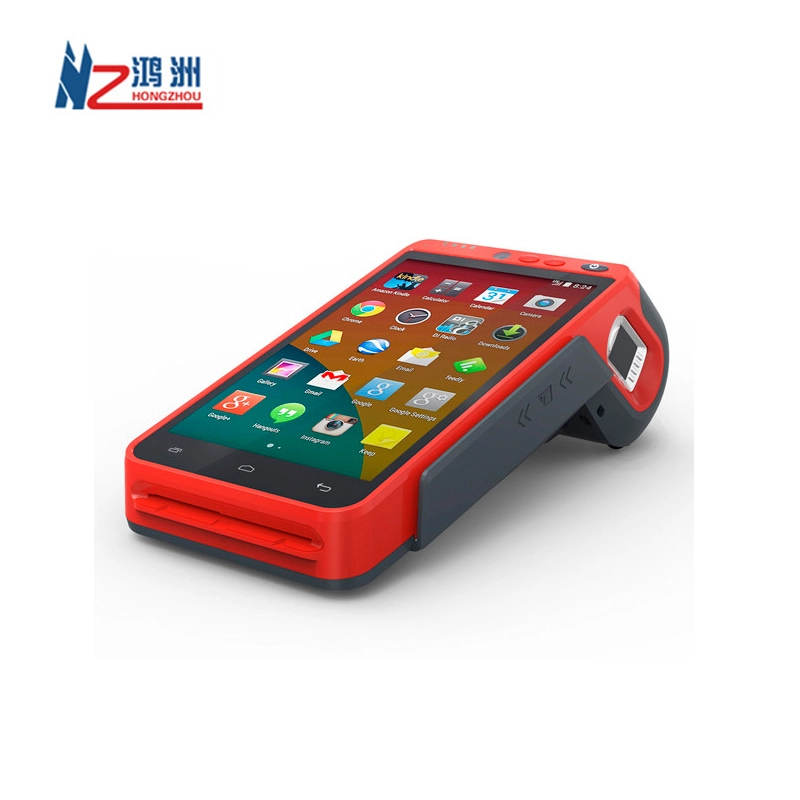 Smart Payment Portable Biometric POS Terminal With Fingerprint Reader/WIFI/NFC/4G pos system 1