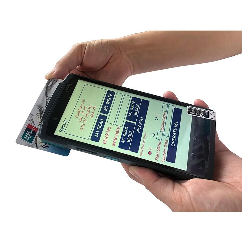 Smart Restaurant Touch Screen NFC Android Handheld POS Systems with Thermal Printer 1