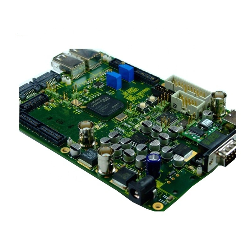 Custom made multilayer PCBA assembly for telecom with electronic parts 1