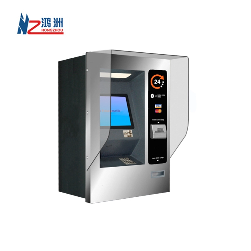 Wall Mounted Ticketing Vending Payment Kiosk With Cash Acceptor 1